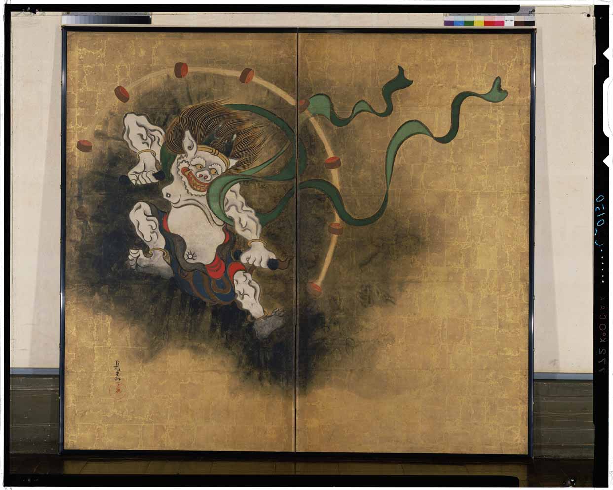 C0020150 風神雷神図屏風 - 東京国立博物館 画像検索