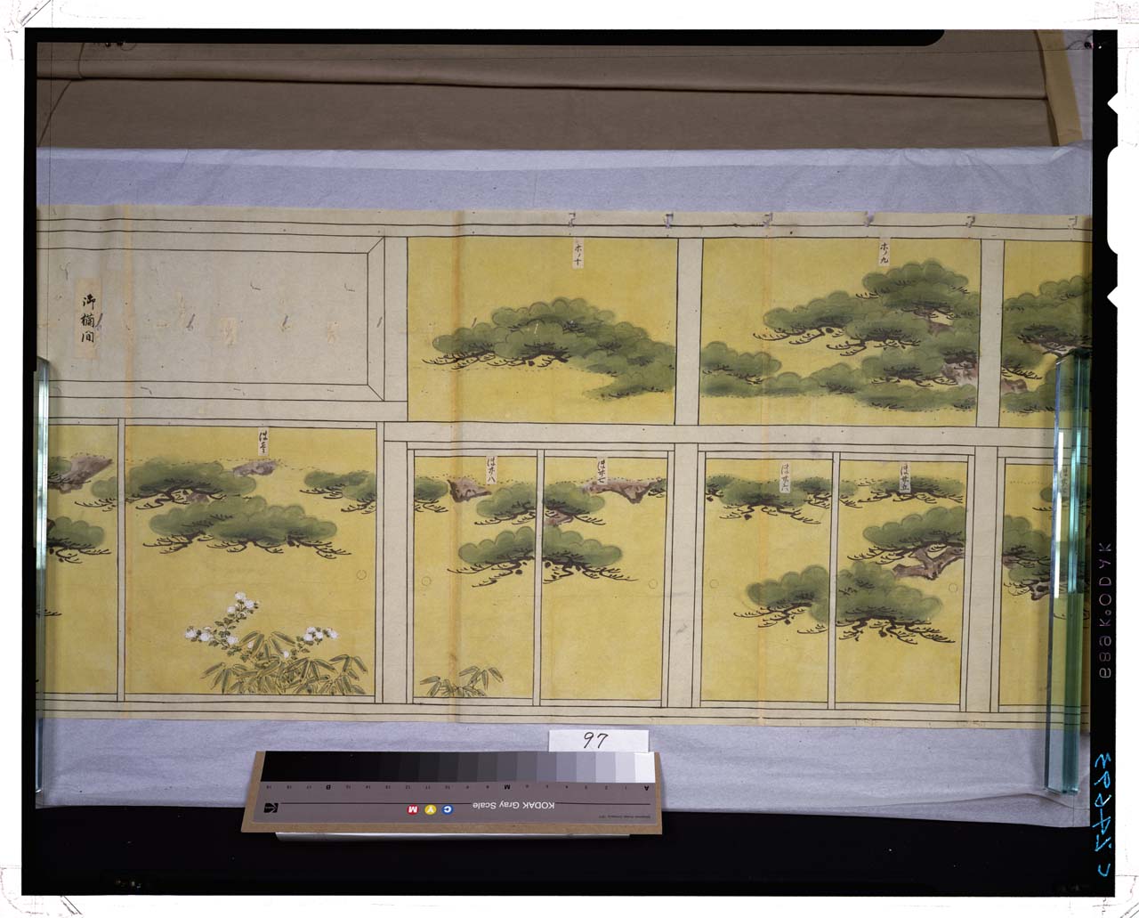 C0024693 江戸城_本丸御殿_表_大広間_二の間 - 東京国立博物館 画像検索