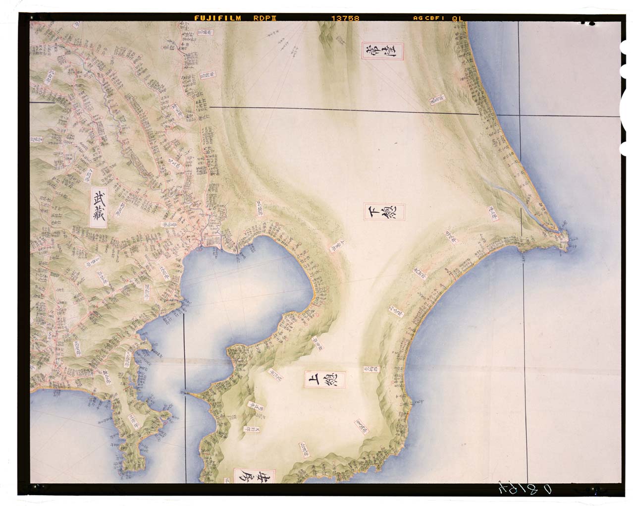 C0049180 大日本沿海輿地図（伊能中図） - 東京国立博物館 画像検索