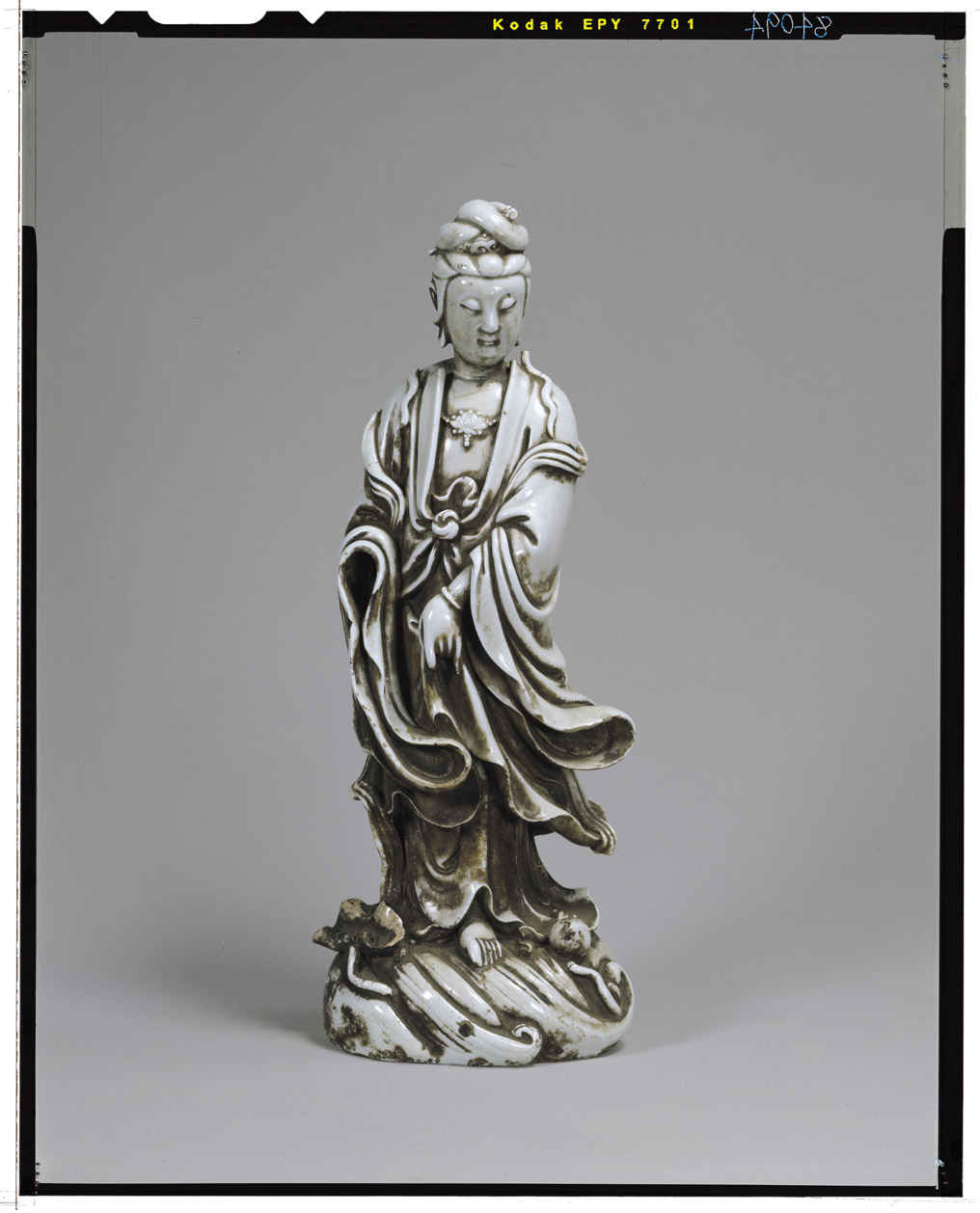 仏教美術 木彫 マリア観音 時代 隠れキリシタン 仏像 伝承置物 信仰仏 聖母 - 美術品