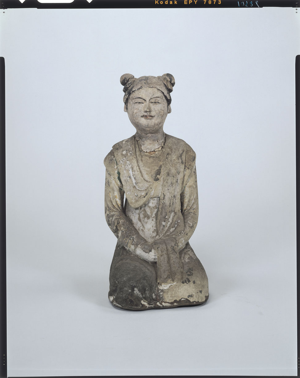 C0098501 法隆寺塔本塑像＿女子坐像(模造) - 東京国立博物館 画像検索