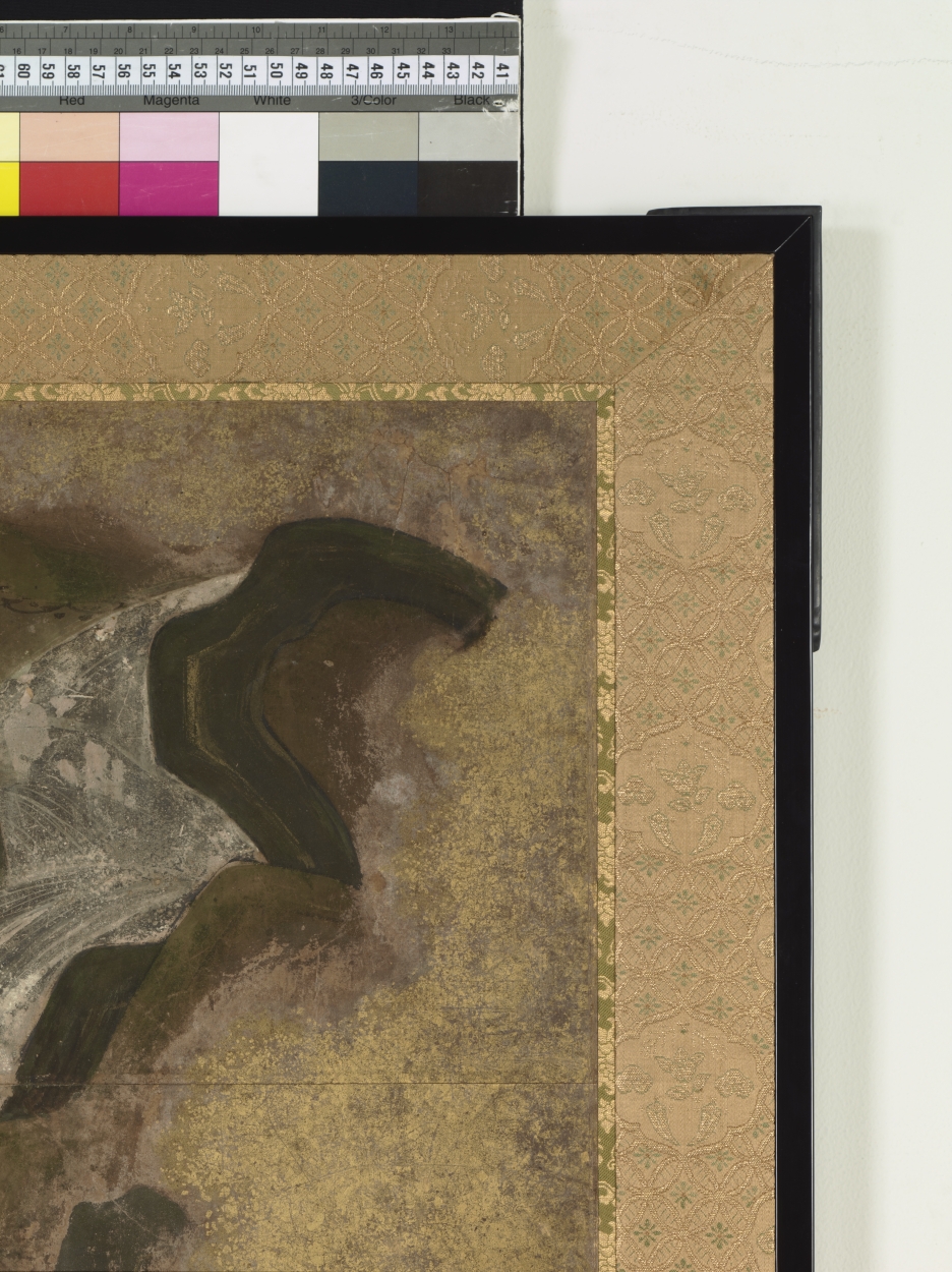 E0021194 日月山水図屏風 - 東京国立博物館 画像検索