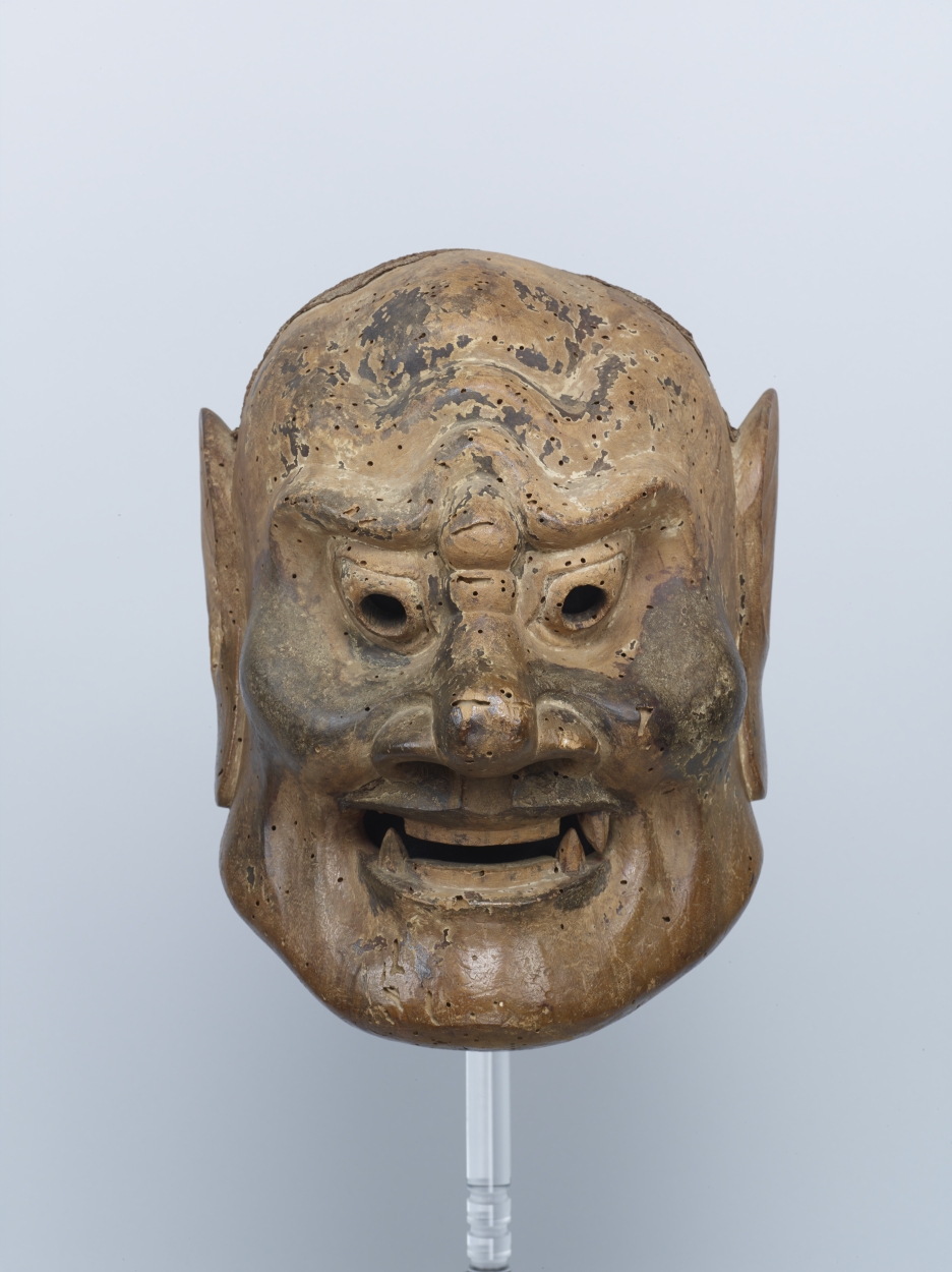 E0066675 伎楽面_崑崙 東京国立博物館 画像検索