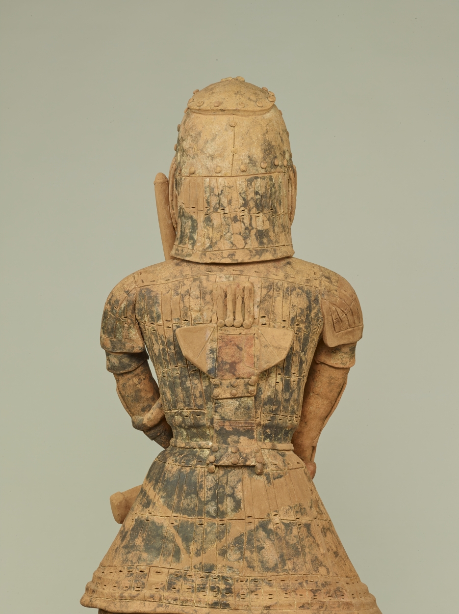 【即日発送】 蔵A2720a】古美術 武人 埴輪 古墳時代 57cm （E0107552 埴輪＿ 工芸品
