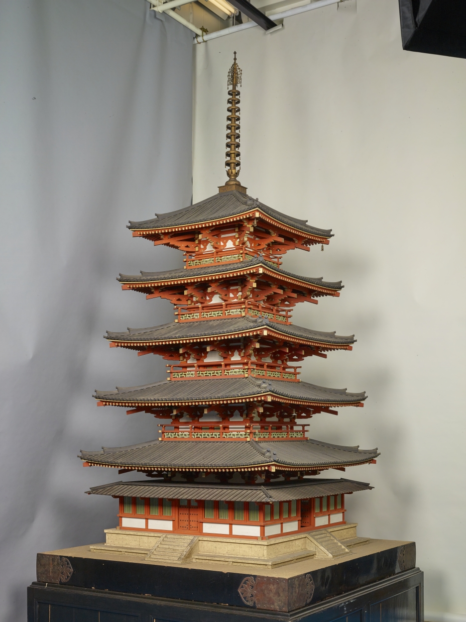 E0109773 法隆寺五重塔模型 - 東京国立博物館 画像検索