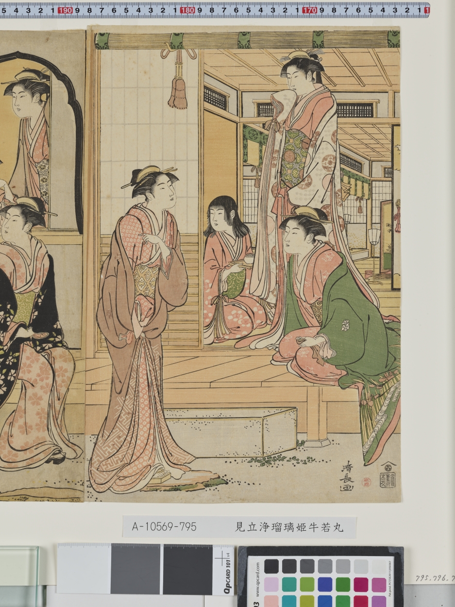 E0135448 見立浄瑠璃姫牛若丸 - 東京国立博物館 画像検索