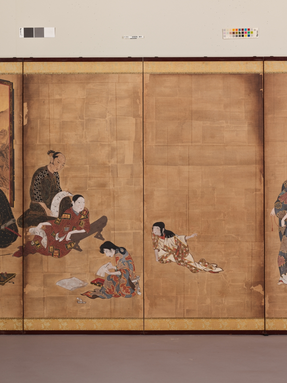 E0137639 彦根屏風(模本) - 東京国立博物館 画像検索